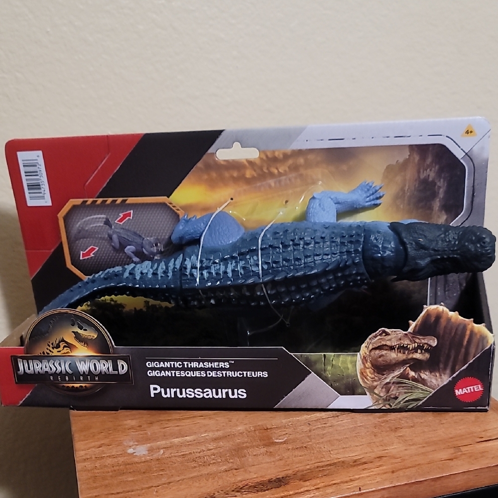 Mattel Jurassic World Blue Purussaurus Figure